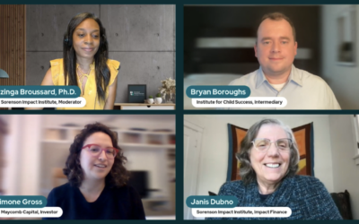Accelerating Social Change With Pay for Success Financing