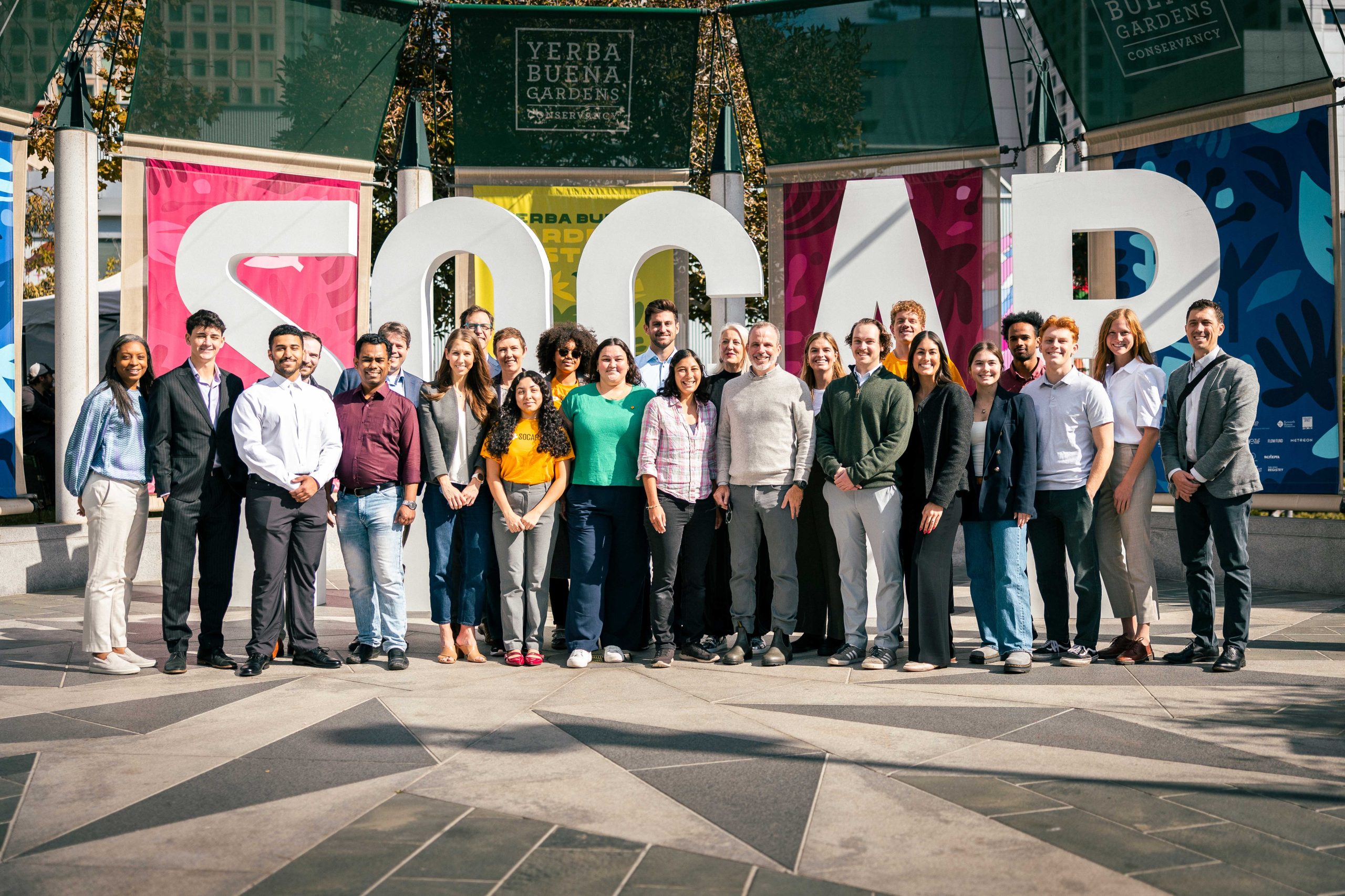 The Sorenson Impact Institute team at SOCAP24 in San Francisco.