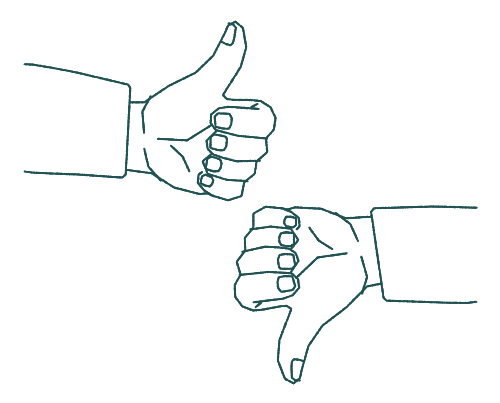 thumbs up illustration